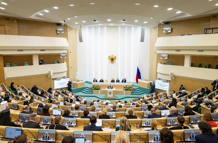 Святейший Патриарх Кирилл принял участие в XIV Рождественских Парламентских встречах